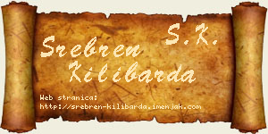 Srebren Kilibarda vizit kartica